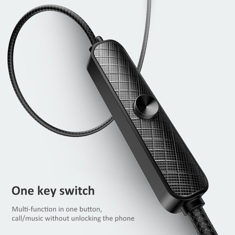 30 PCS USAMS EP-42 3.5mm Plating Metal In-ear Wired Earphone, Length: 1.2m, Test Tube Packaging, Test Tube Packaging